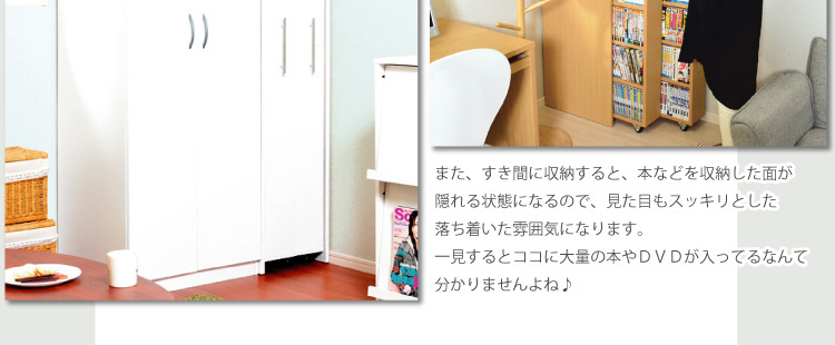 すき間収納ラック【GaP】ラック本体