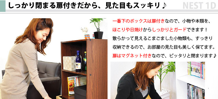 マルチカラーボックス1D【NEST.】