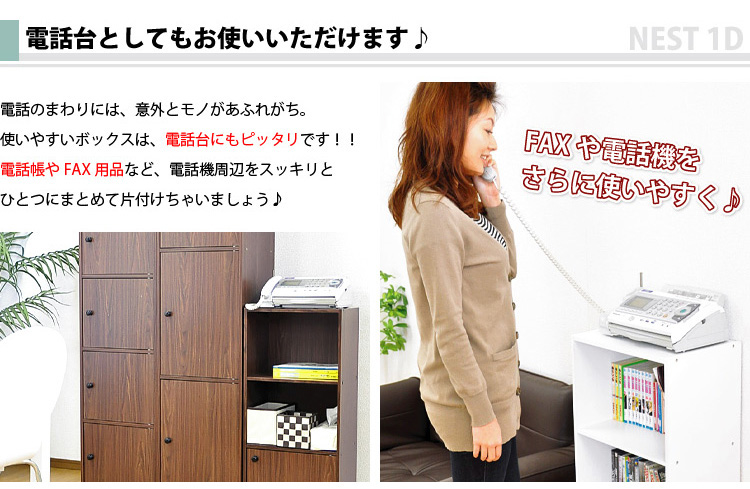 マルチカラーボックス1D【NEST.】