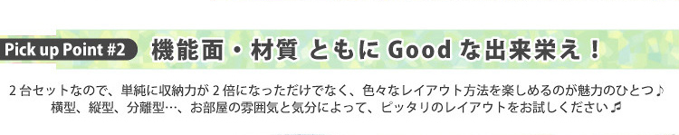 フラップラック2個セット