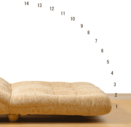 ハイバックソファ【Leia】レイア(2人掛け)