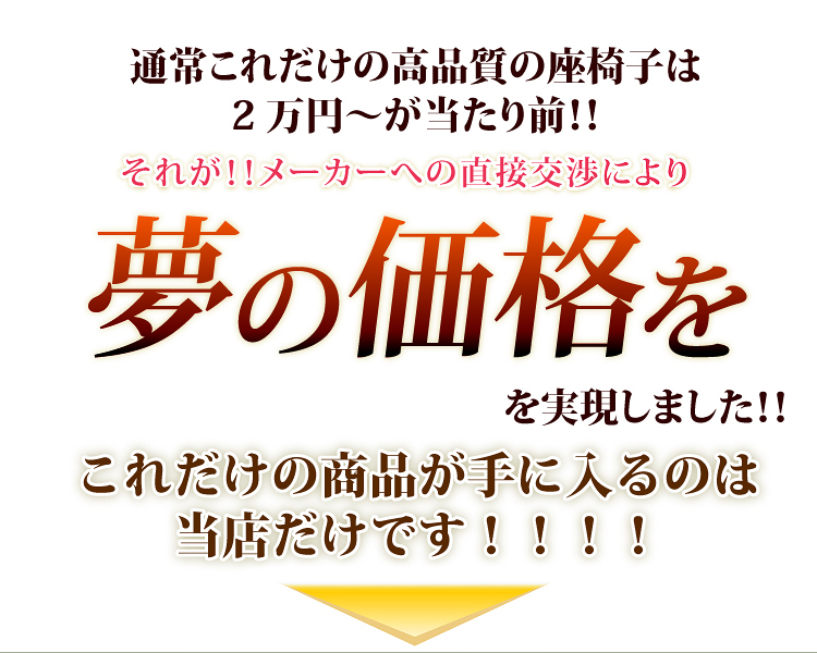リクライニング回転座椅子【メイサ】