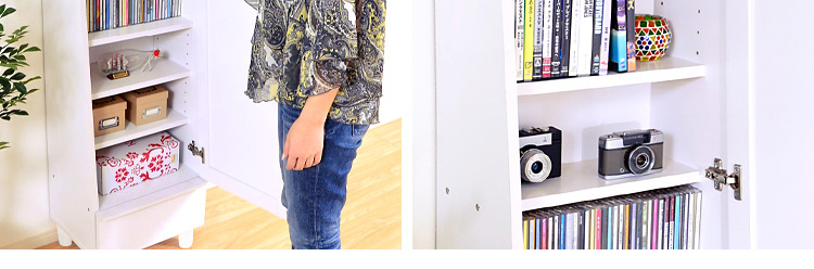 ミラー付きドレッサー【Charme】シャルム