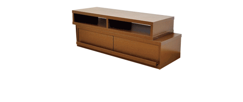 完成品_伸縮テレビ台【エル】