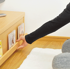 完成品_伸縮テレビ台【エル】