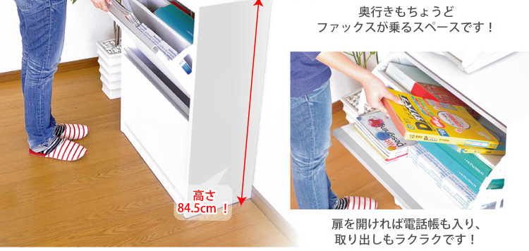 フラップ式シューズボックス【Patan】