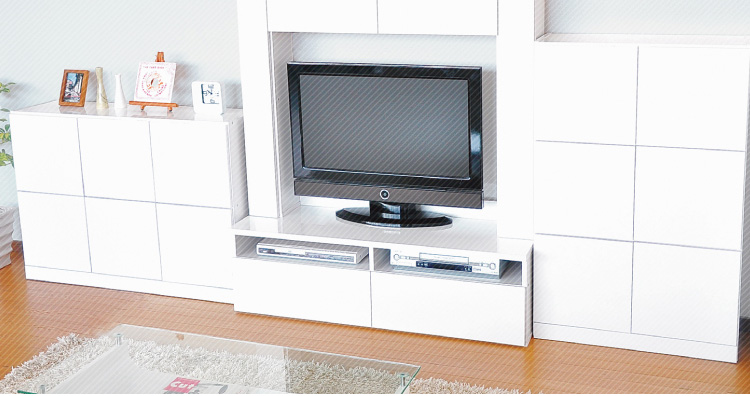 スクエアキャビネット【4枚扉タイプ】