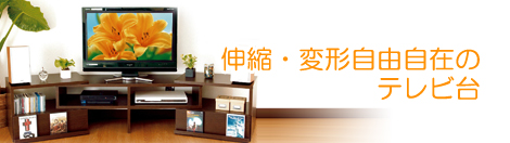 伸縮式テレビ台　ライト【完成品】